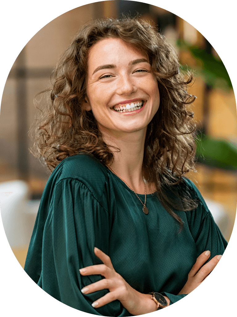 Professional woman in office environment